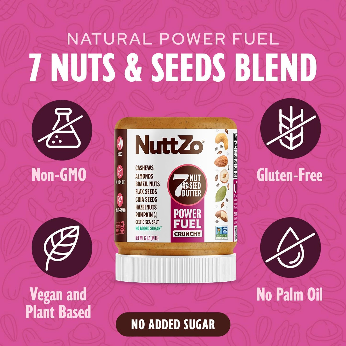 7 Nut & Seed Butter – Crunchy Superfood Spread