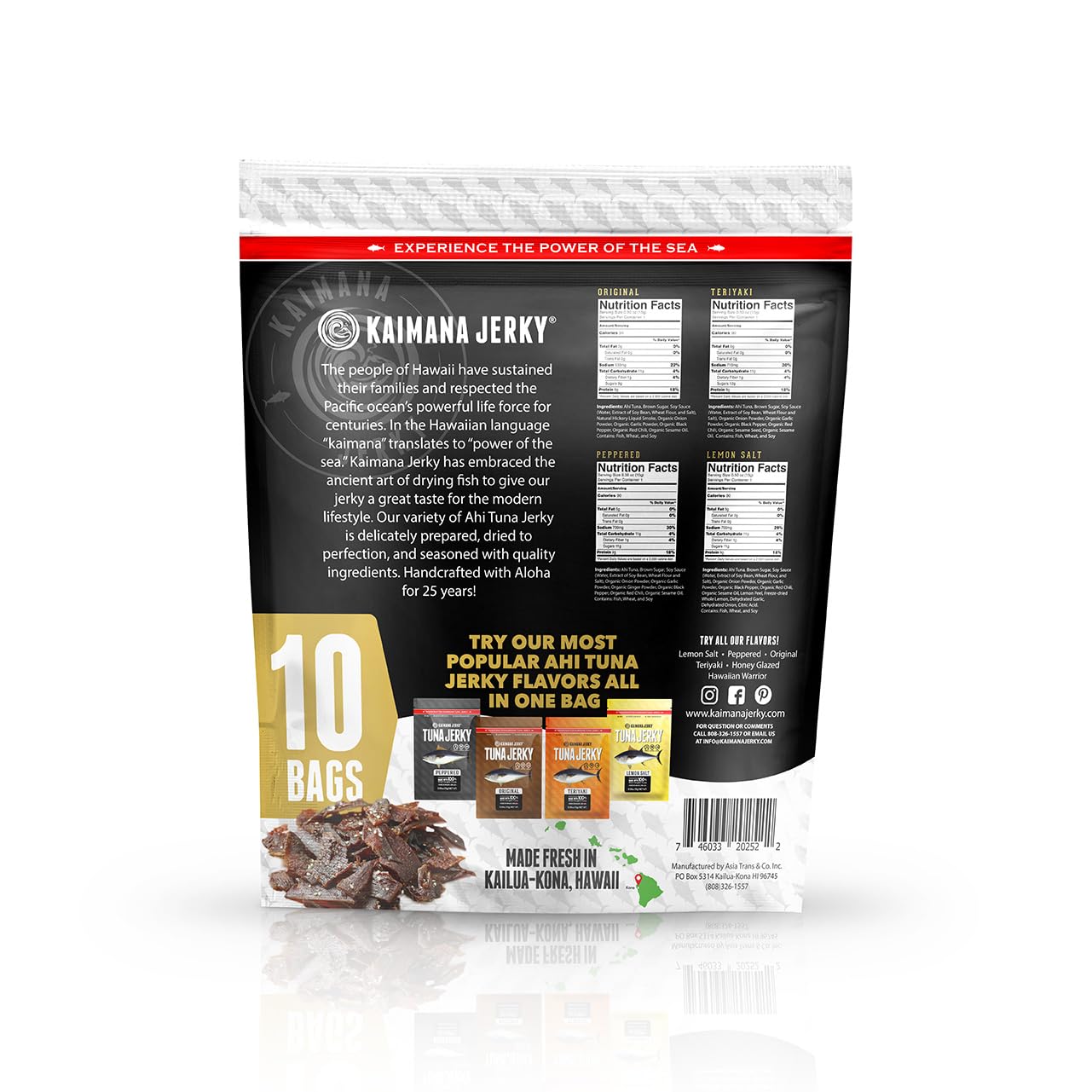 Kaimana Jerky - Variety Pack - Parent