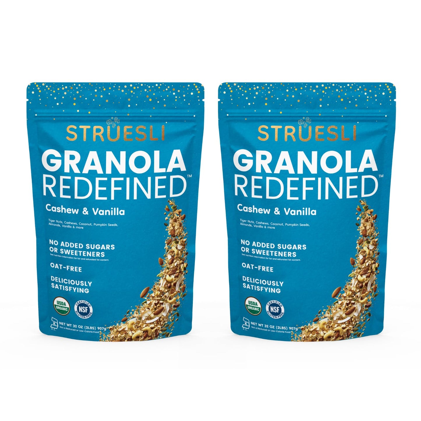 Organic Granola – Grain Free Chia Seed Snack