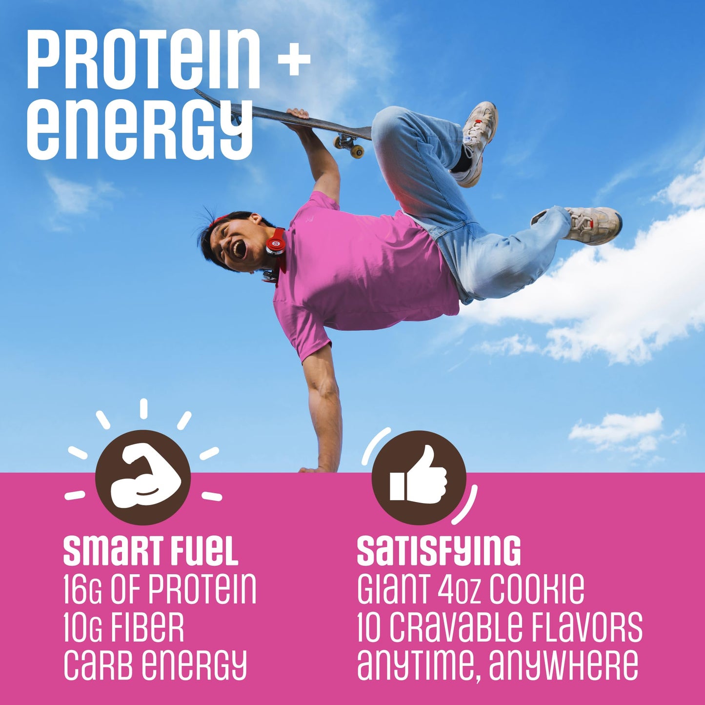 Plant Based Protein Cookies – 12 Pack