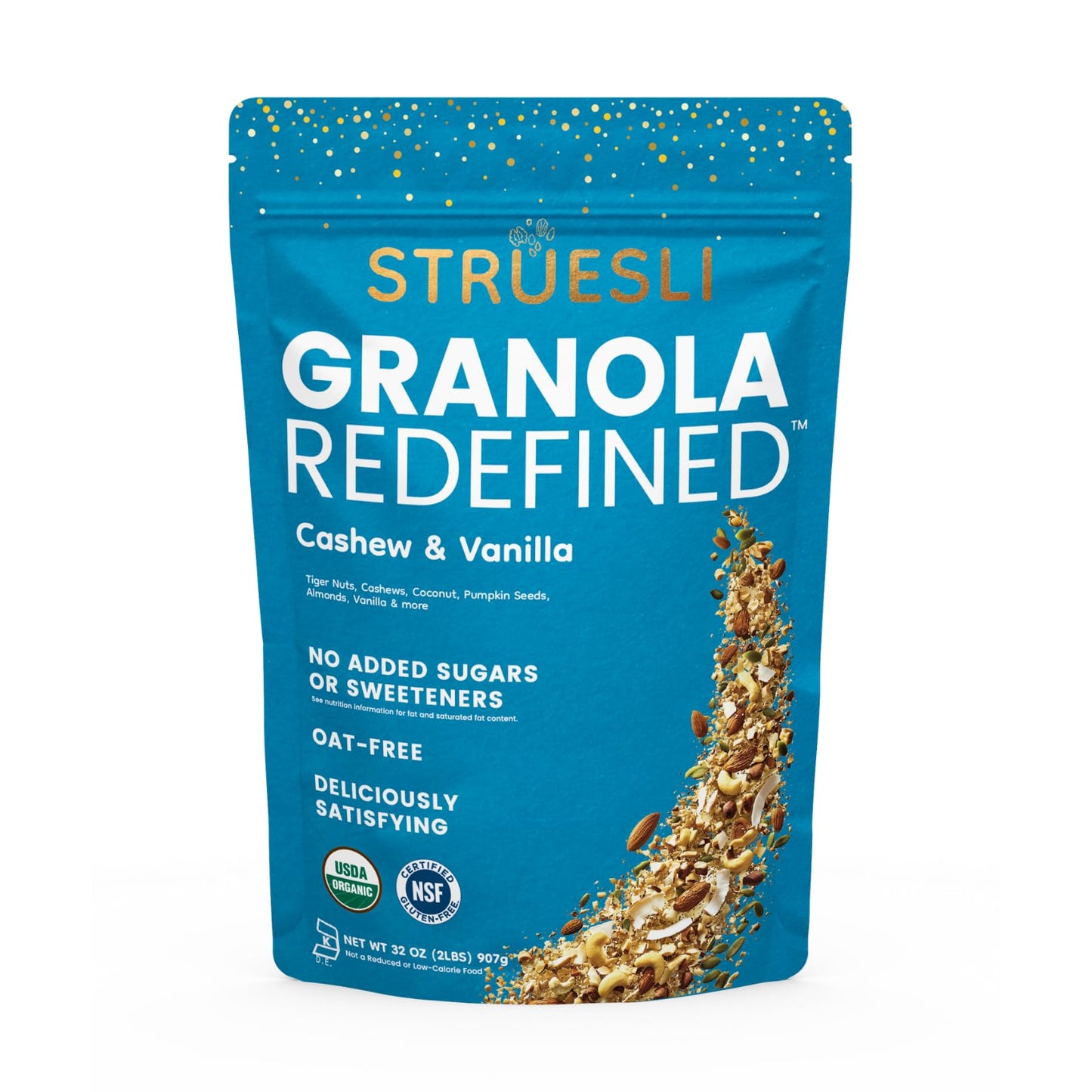 Organic Granola – Grain Free Chia Seed Snack