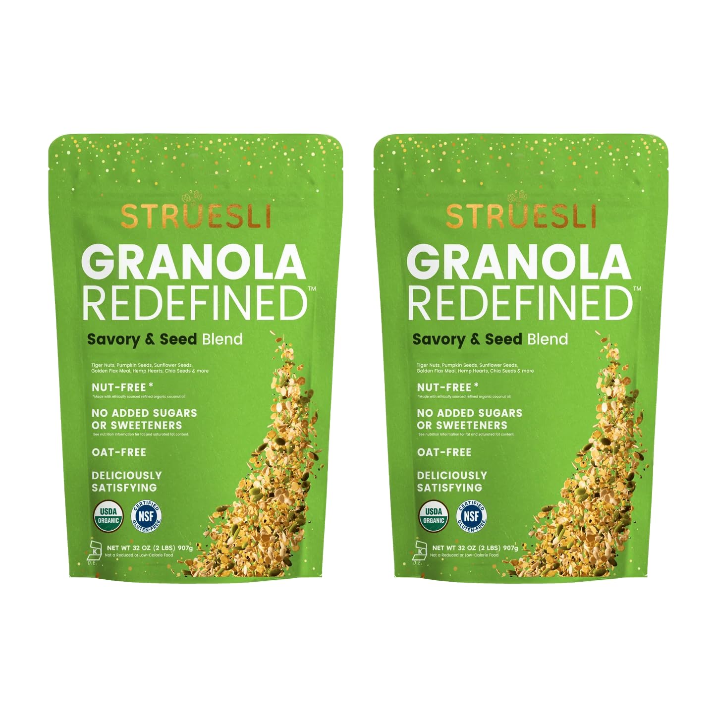 Organic Granola – Grain Free Chia Seed Snack