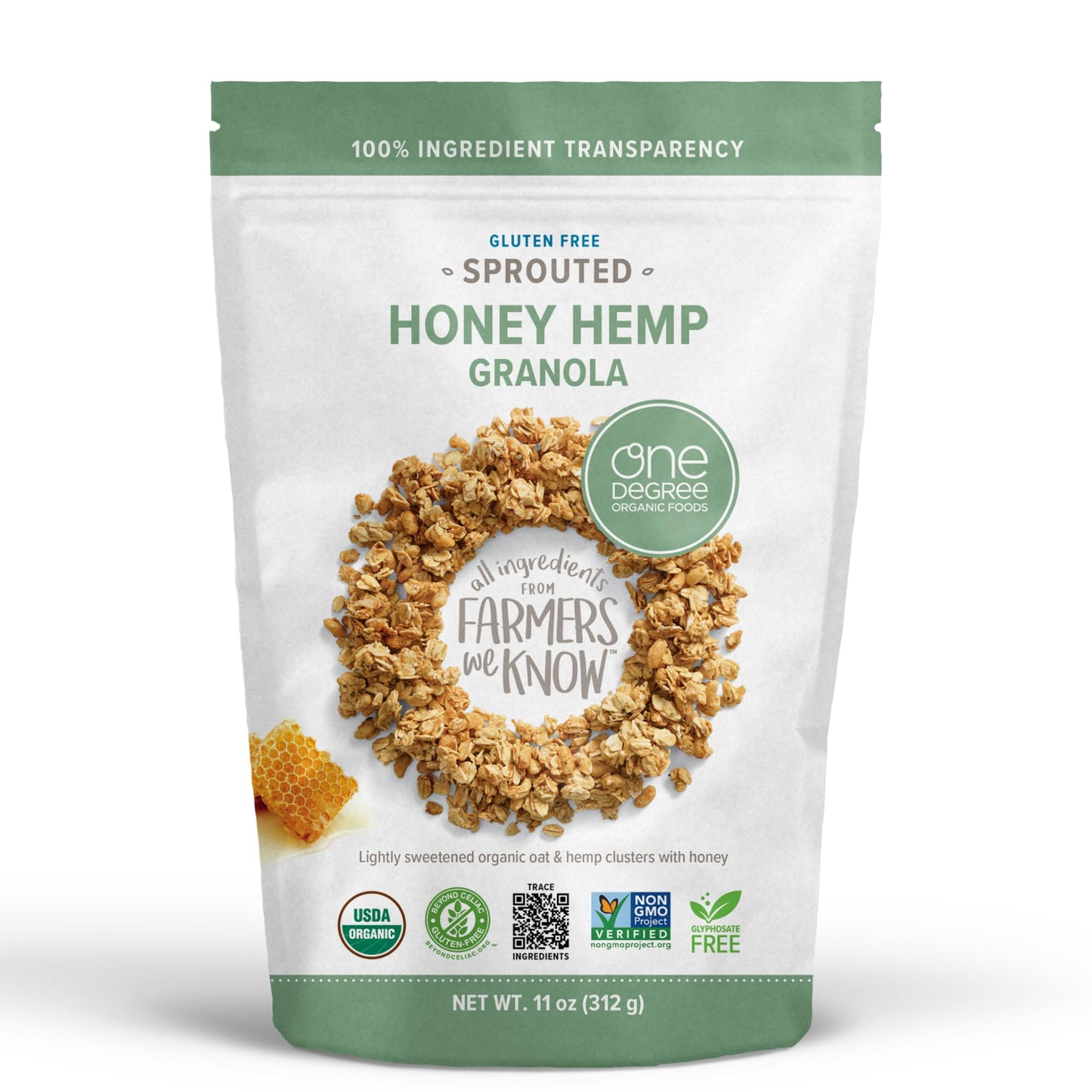 Sprouted Oat Granola – Organic Gluten Free Cereal