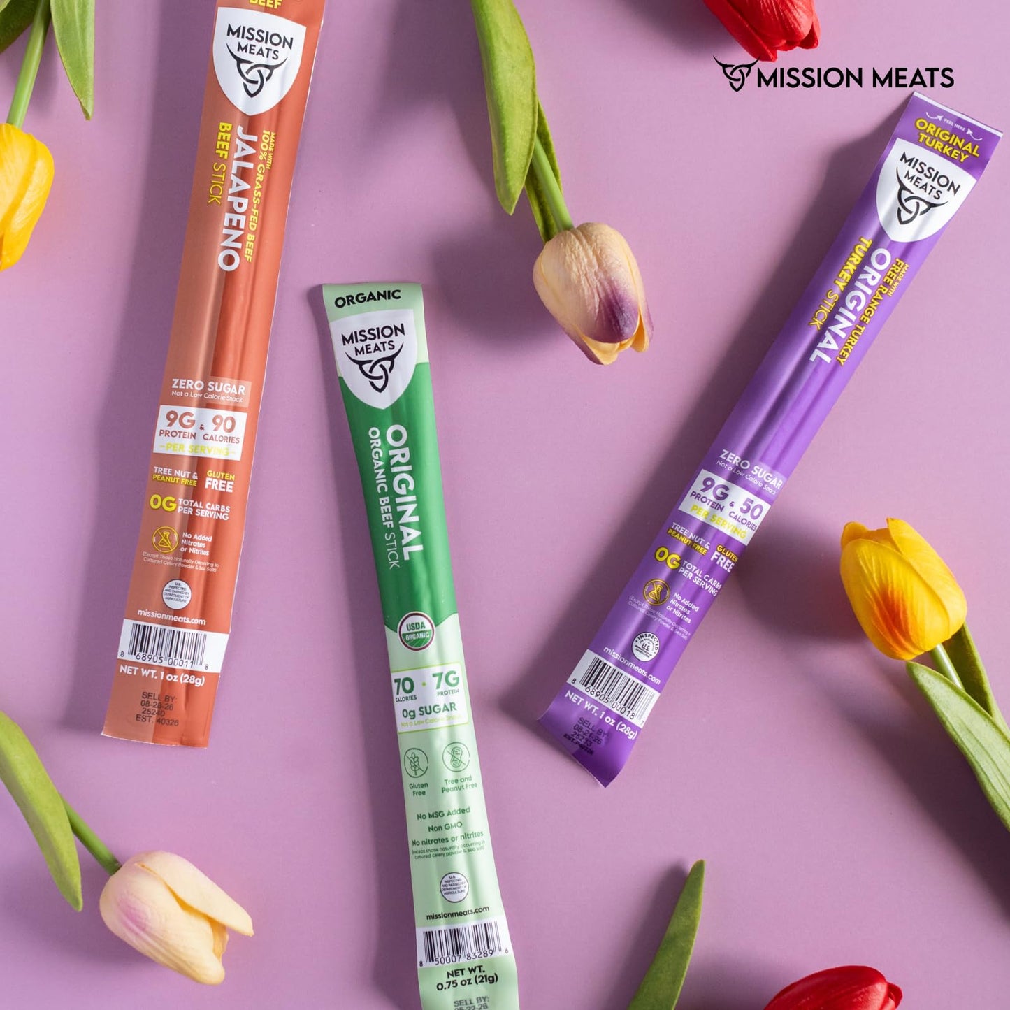 Free Range Turkey Jerky Snack Sticks