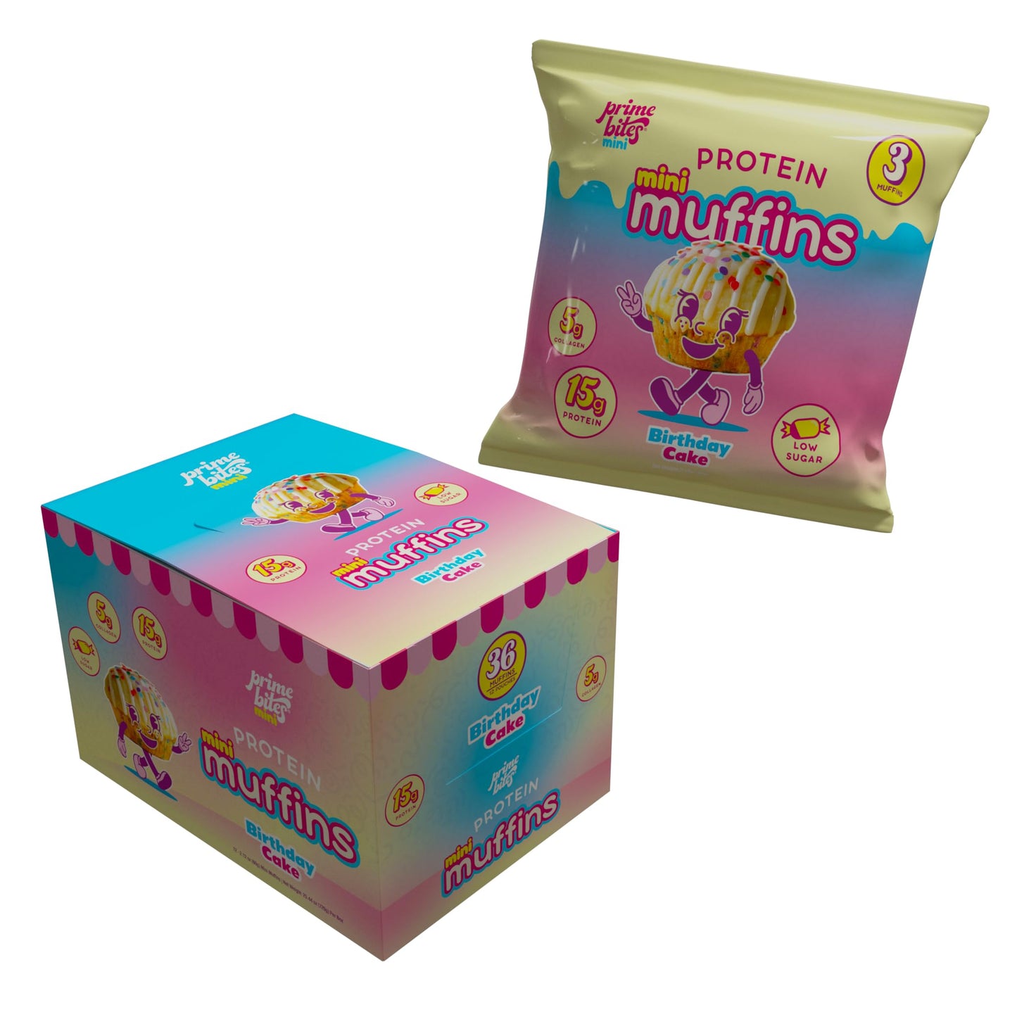 High Protein Low Sugar Mini Muffin Bites
