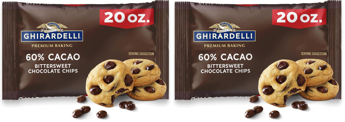 GHIRARDELLI Premium Chocolate Baking Chips