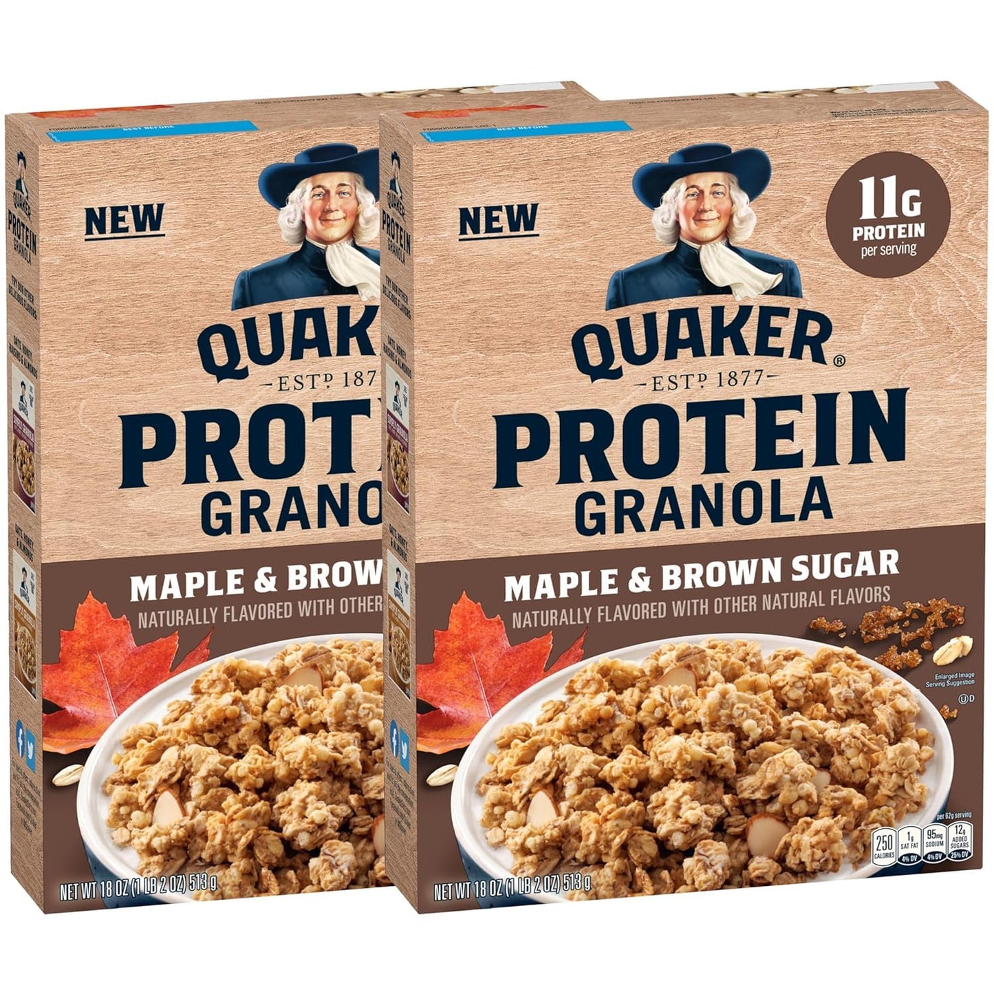 Chocolate Almond Protein Granola – 2 Pack