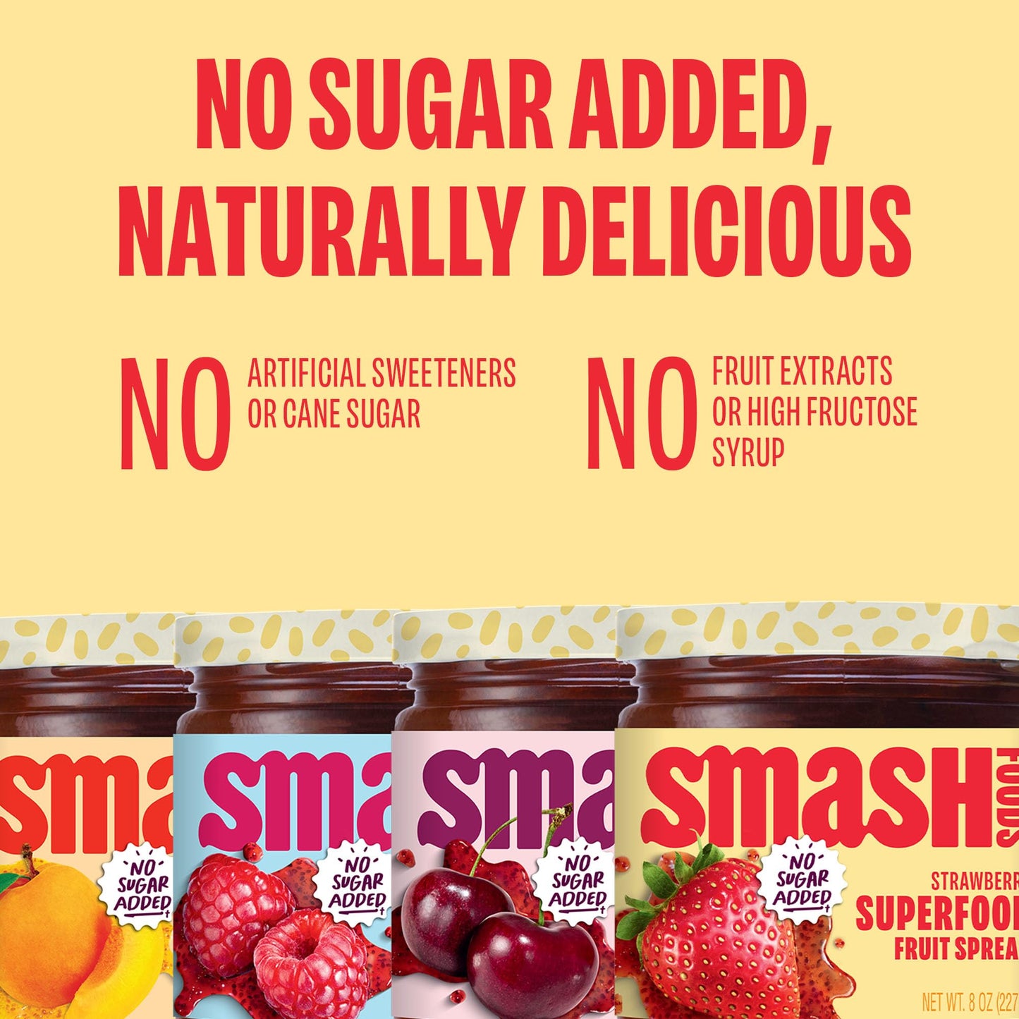 Superfood Fruit Spread Variety Pack – 4 Flavors