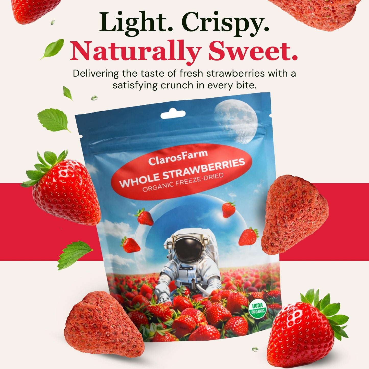 Freeze Dried Fruit Snacks – Organic No Sugar Added