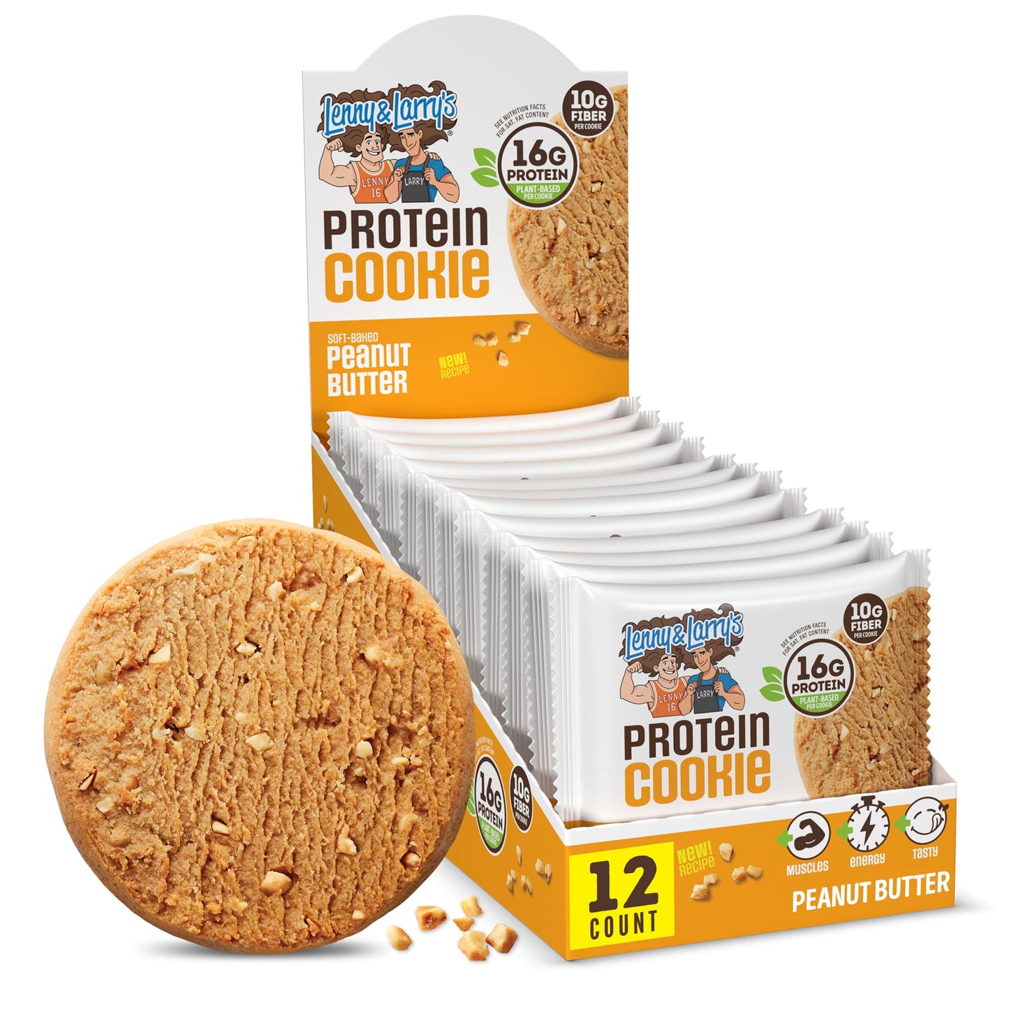 Plant Based Protein Cookies – 12 Pack