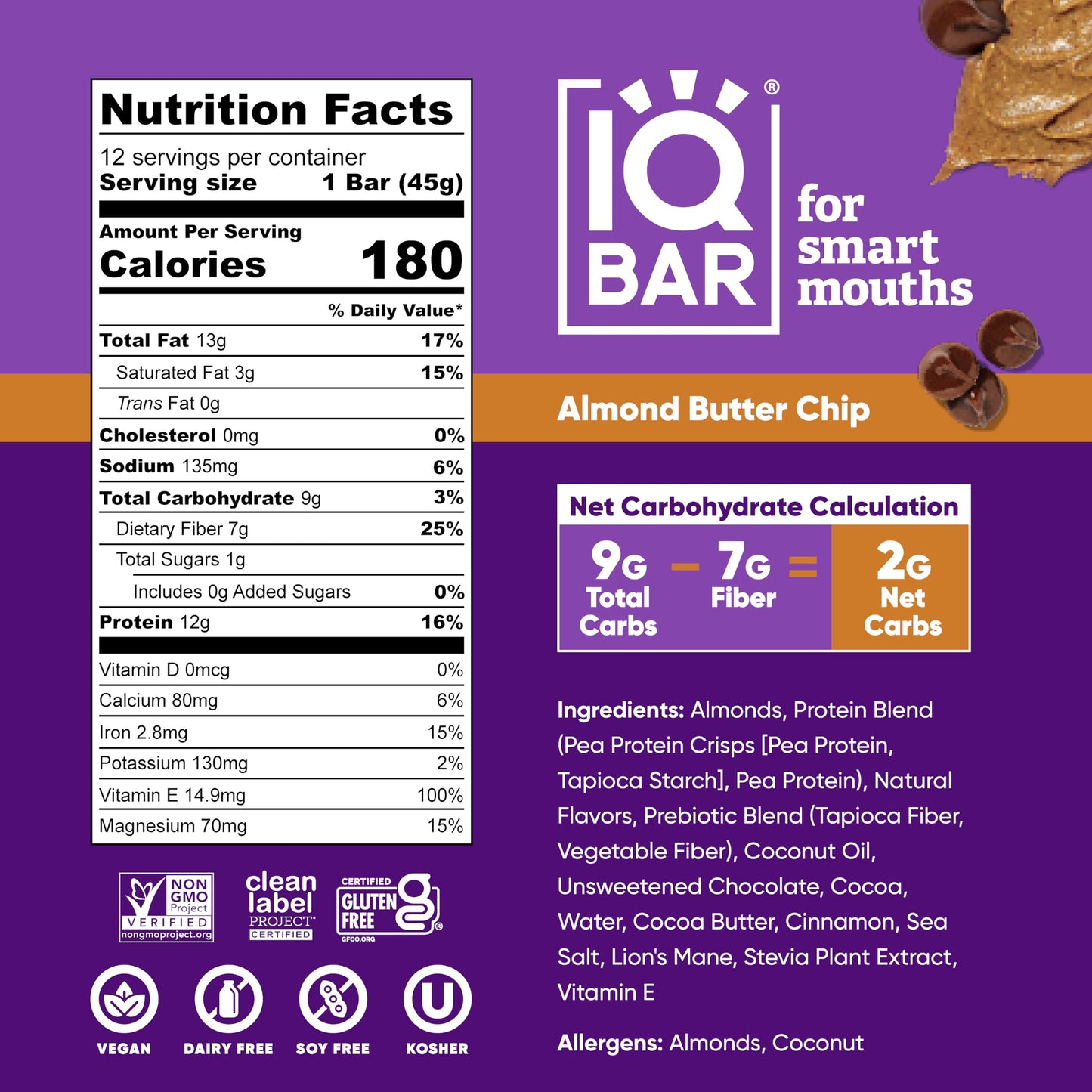 Keto Vegan Plant Protein Snack Bars