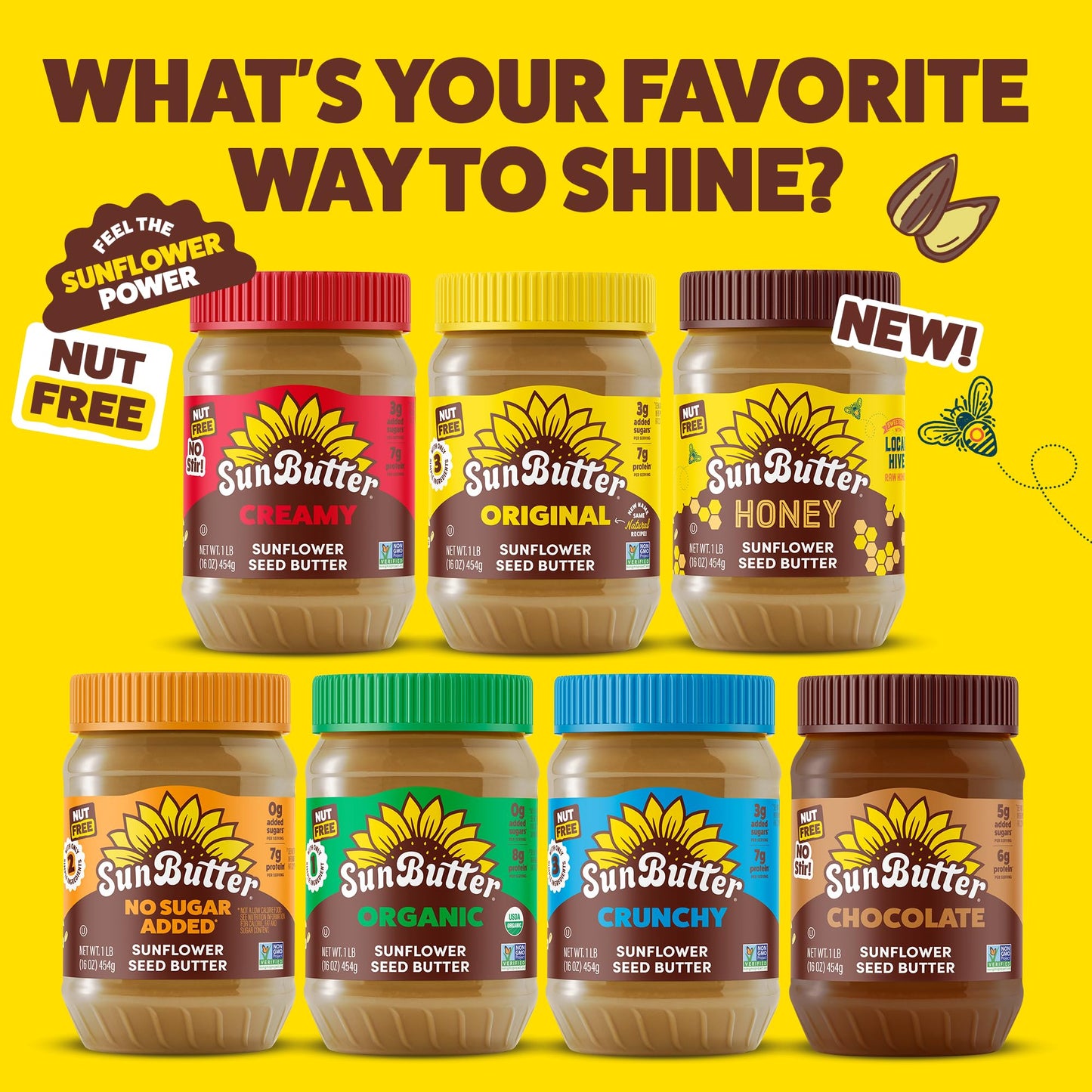 Sunflower Seed Butter – Smooth Plant-Based Spread
