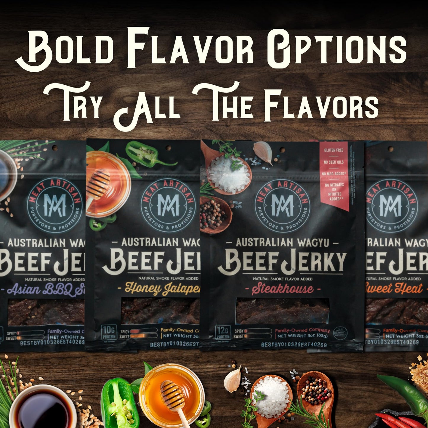 Premium Australian Wagyu Beef Jerky