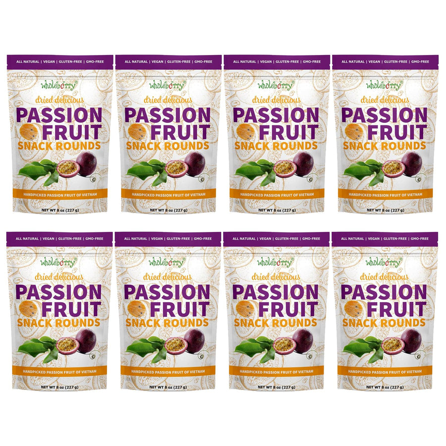 Dried Passion Fruit Rounds – Tropical Fruit Snack