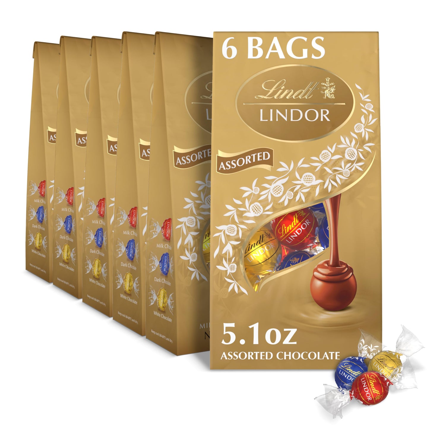 LINDIT Lindor Shaped Ball Bag Assorted