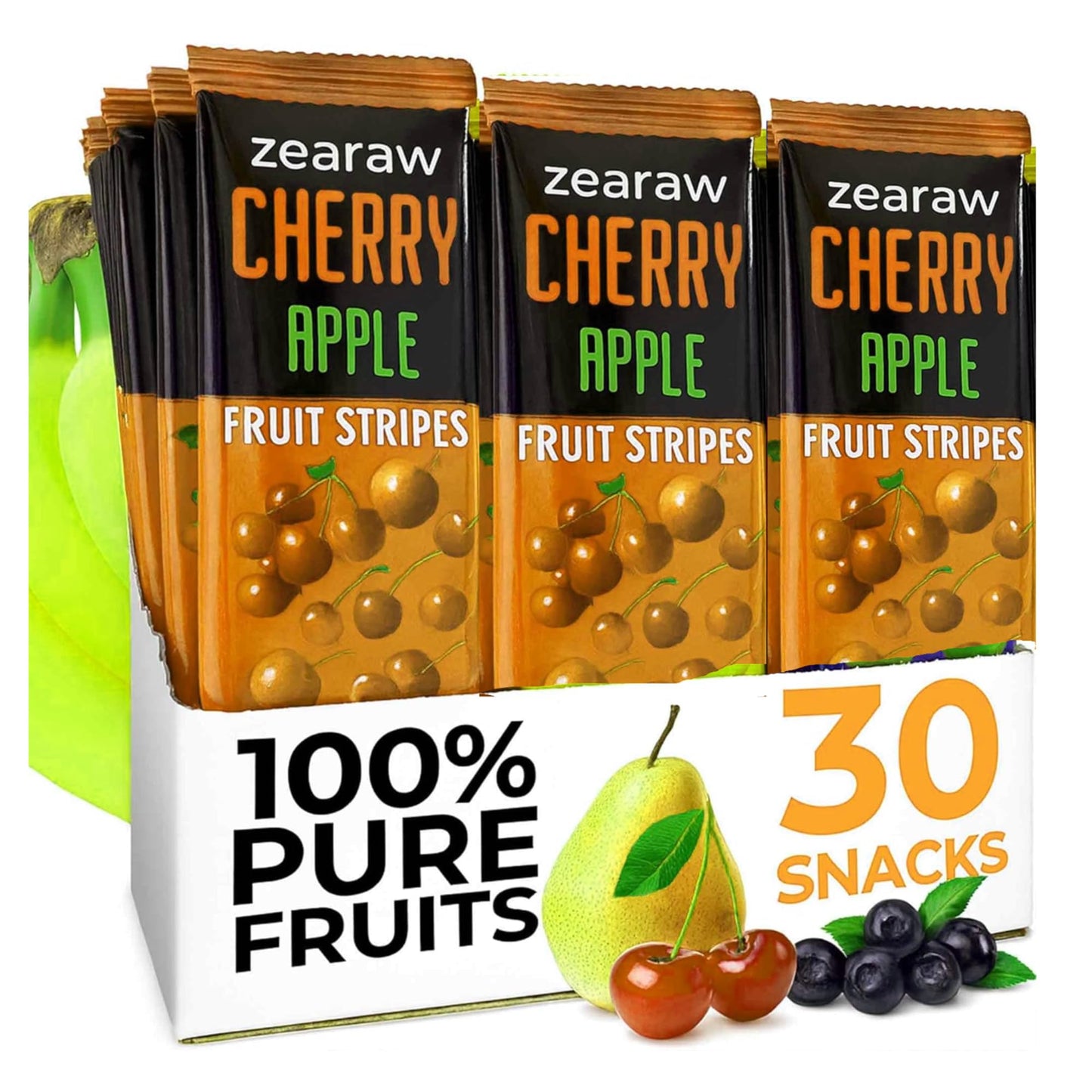 Vegan Fruit Leather Snack Variety Pack Bars