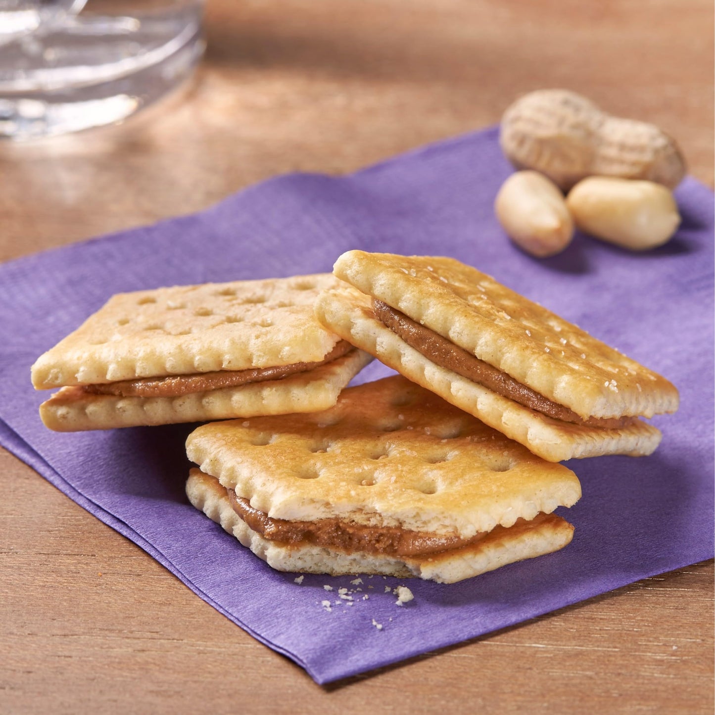 Sandwich Crackers Variety Pack – 45 Snack Packs