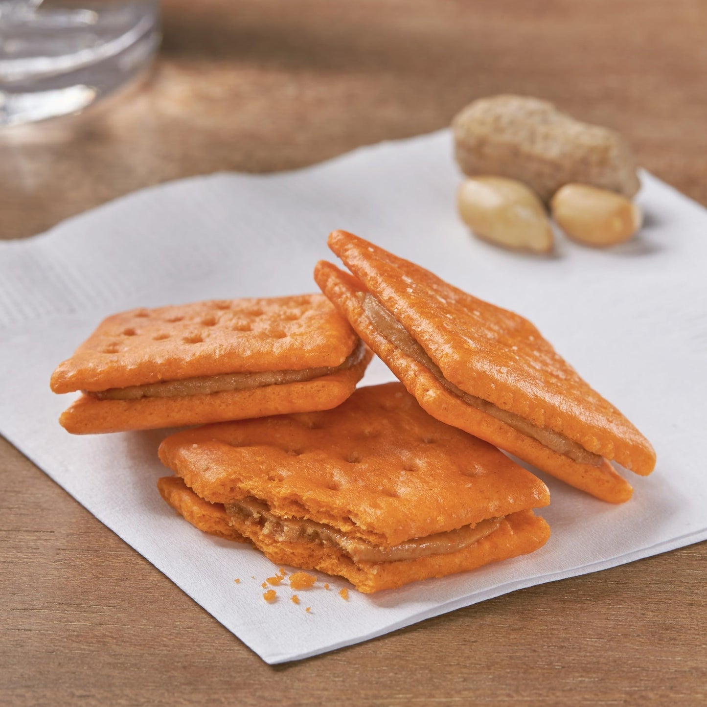 Sandwich Crackers Variety Pack – 45 Snack Packs