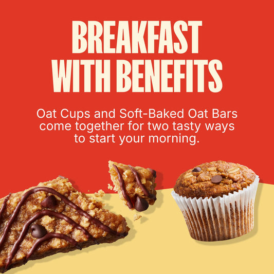 Soft Baked Oat Bars – Breakfast Snack Pack