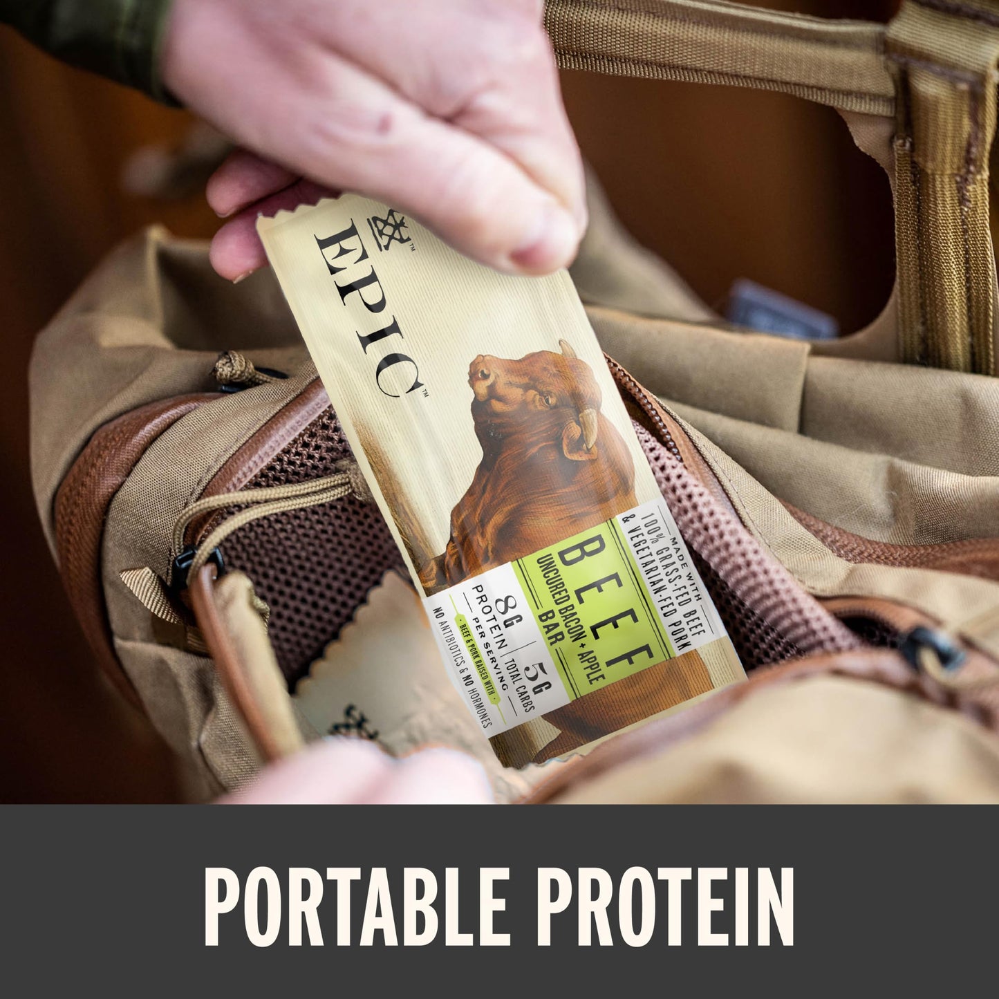 Grass Fed Venison Protein Snack Bars
