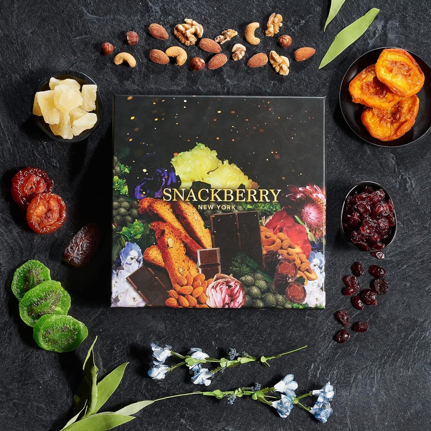 Dried Fruit & Nut Gift Box – Gourmet Snack Assortment