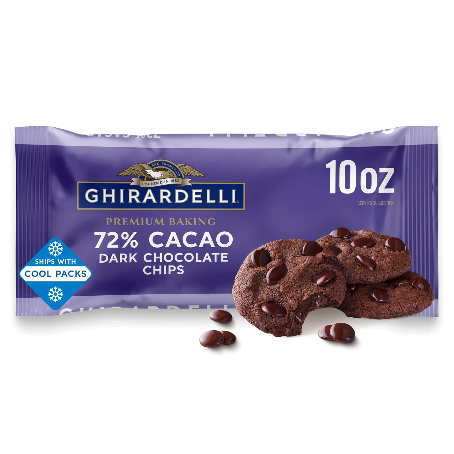 GHIRARDELLI Premium Chocolate Baking Chips