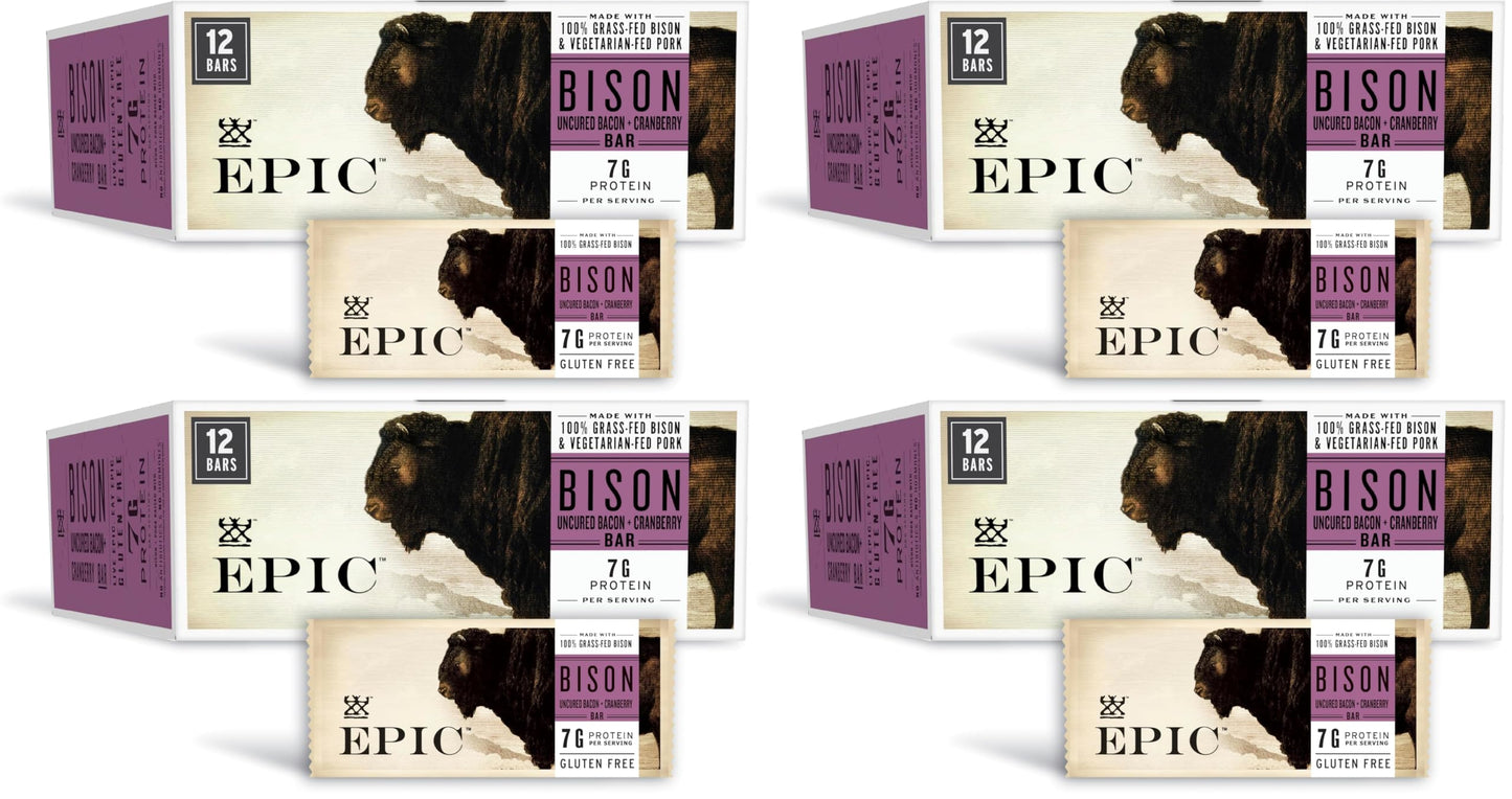 Grass Fed Venison Protein Snack Bars