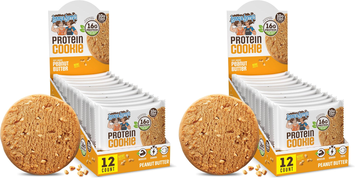 Plant Based Protein Cookies – 12 Pack