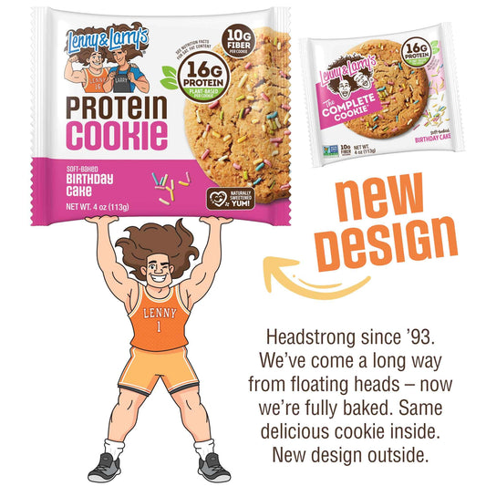 Plant Based Protein Cookies – 12 Pack