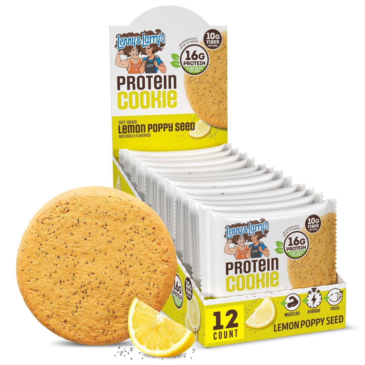 Plant Based Protein Cookies – 12 Pack
