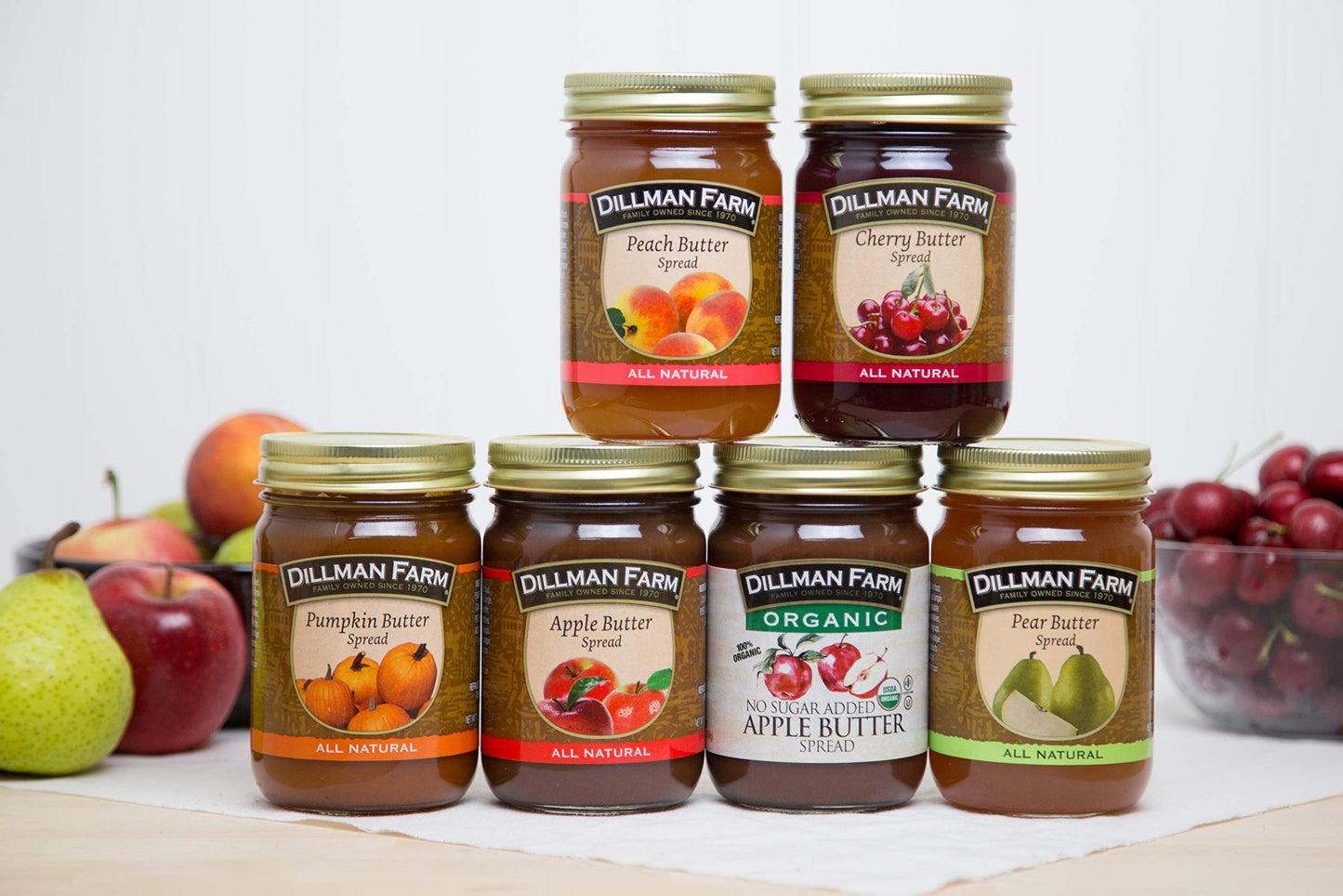 Fruit Butter Variety Pack – 6 Flavor Collection
