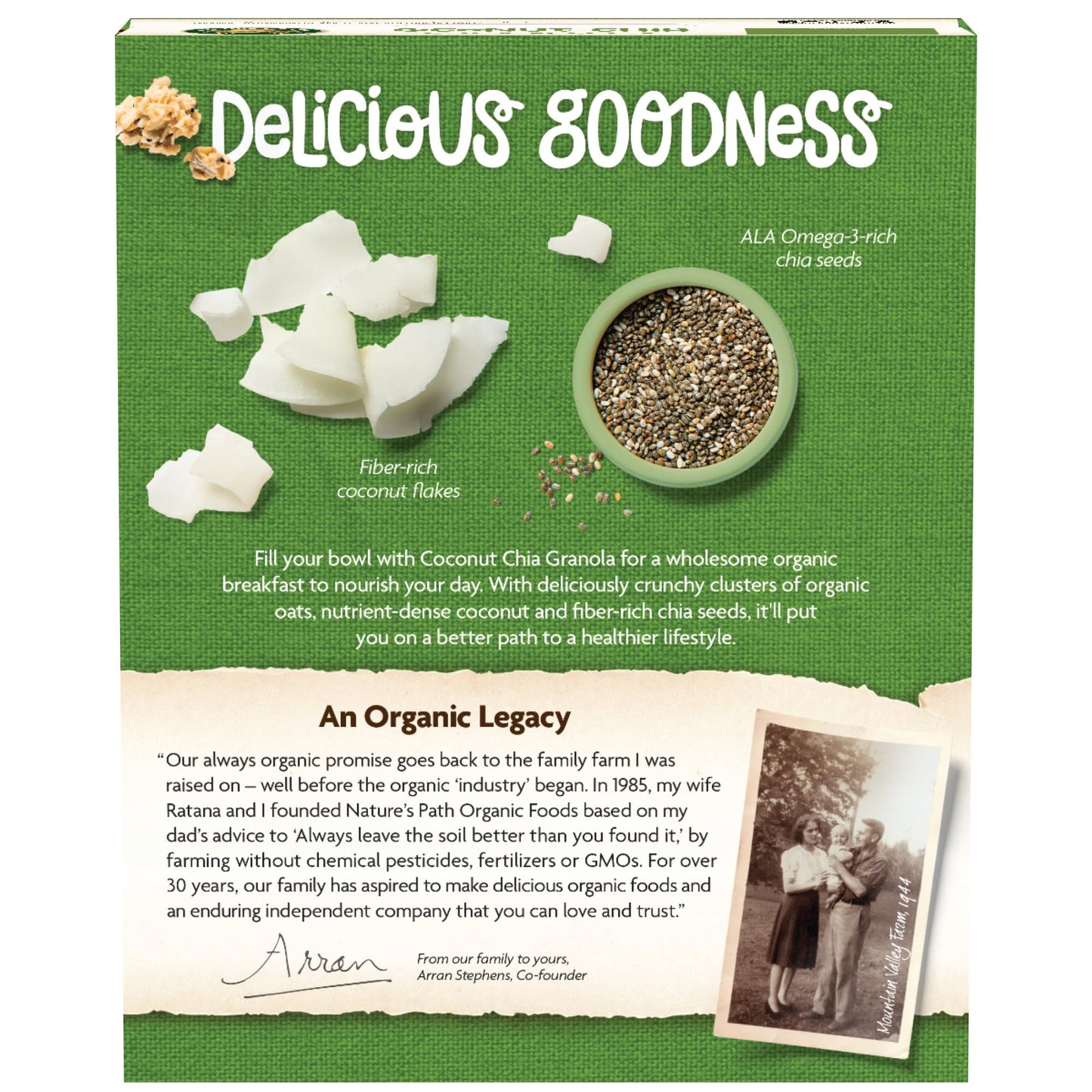 Organic Granola – Natural Breakfast Snack