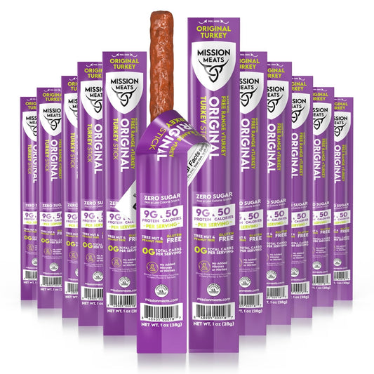 Free Range Turkey Jerky Snack Sticks