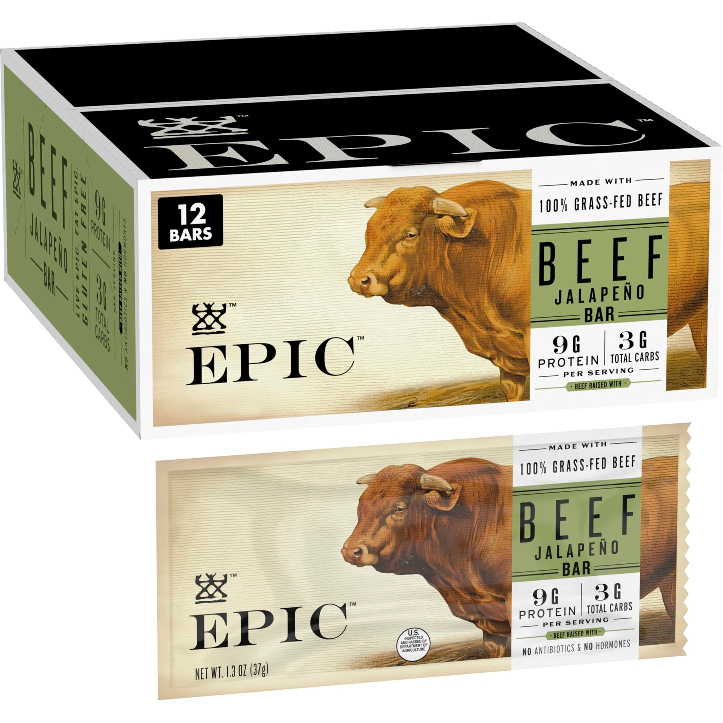 Grass Fed Venison Protein Snack Bars