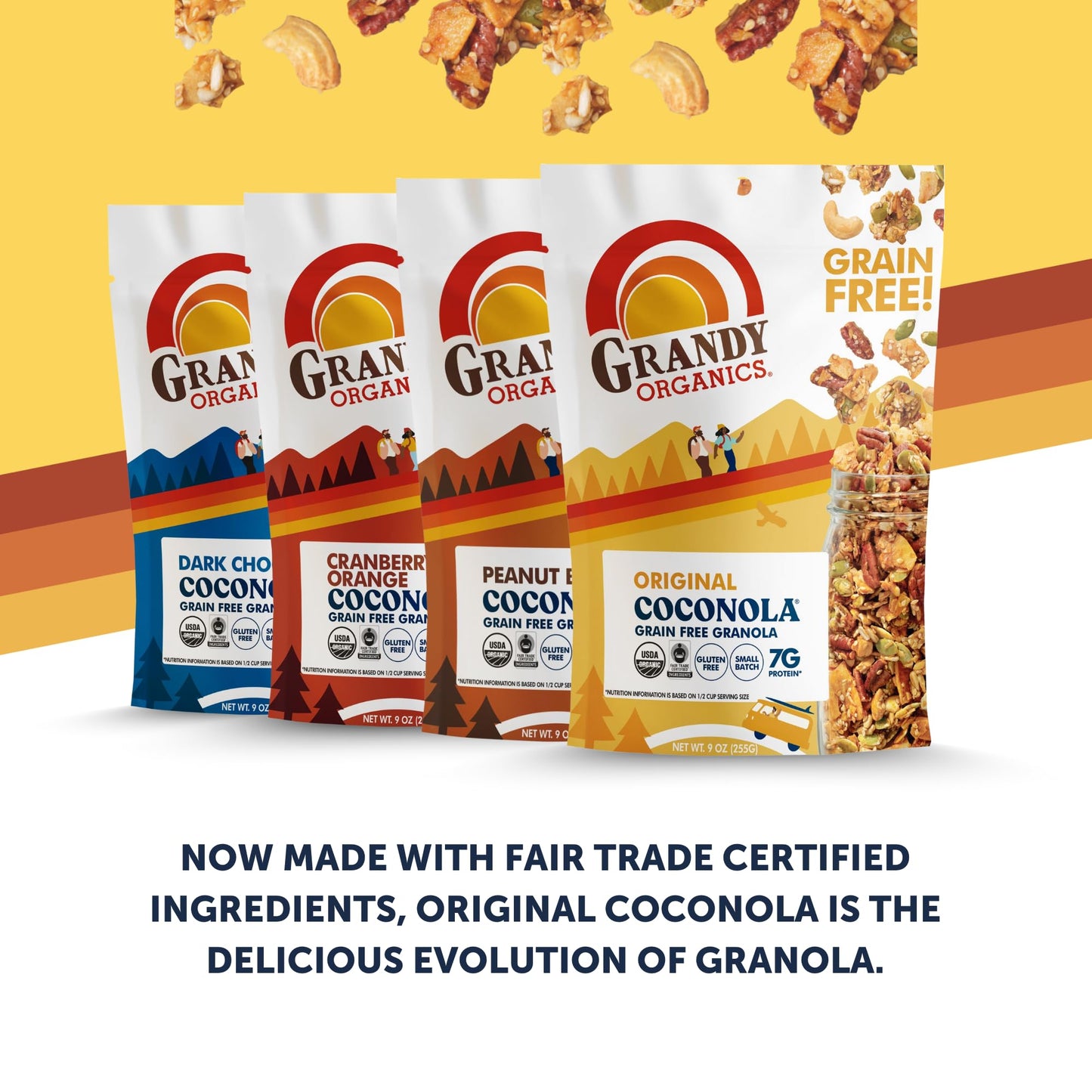 Organic Peanut Butter Coconola Granola Snack