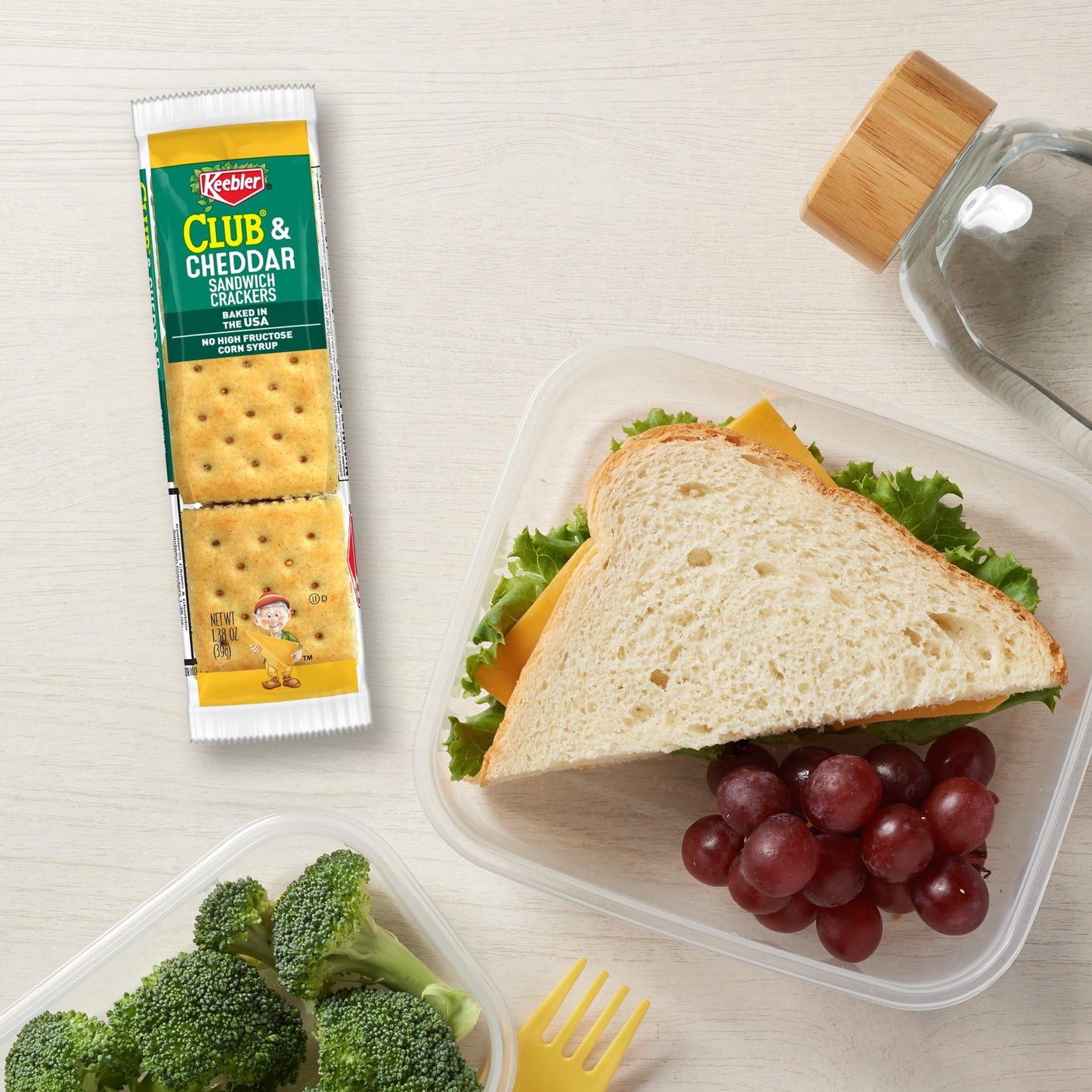 Sandwich Crackers Variety Pack – 45 Snack Packs