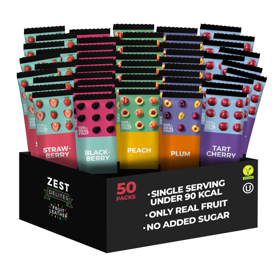 Vegan Fruit Leather Snack Variety Strips