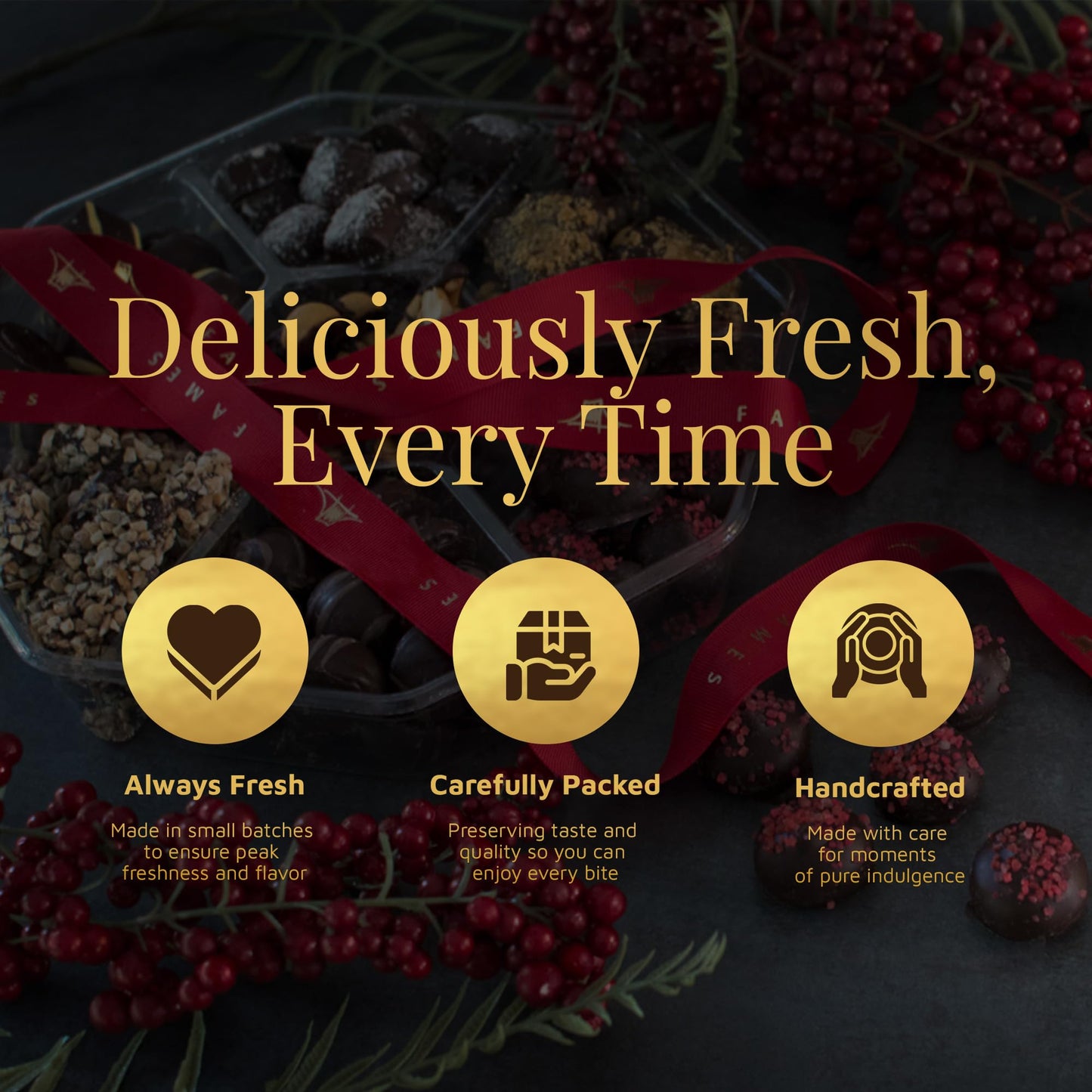 Luxury Chocolate Truffle Gift Assortment