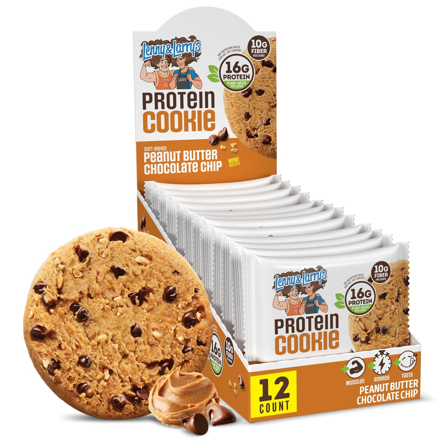 Plant Based Protein Cookies – 12 Pack