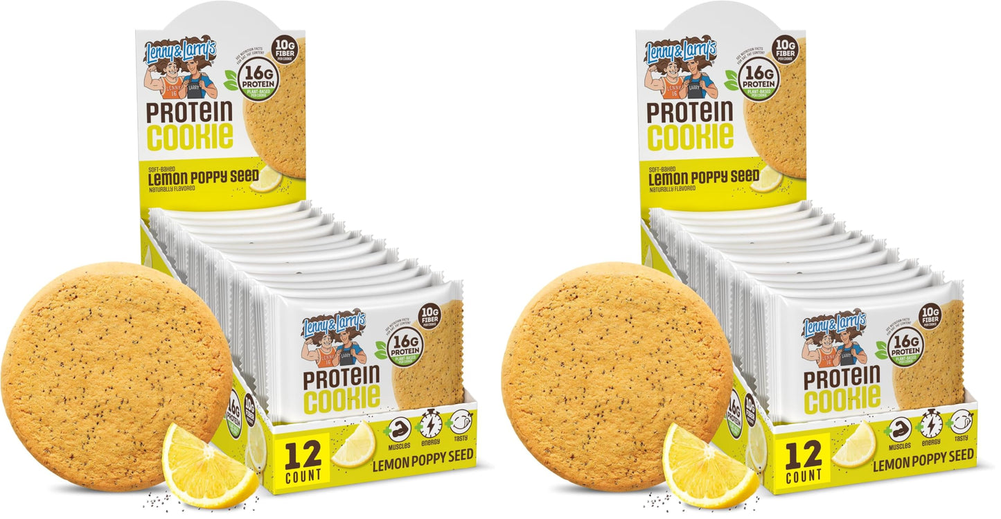 Plant Based Protein Cookies – 12 Pack