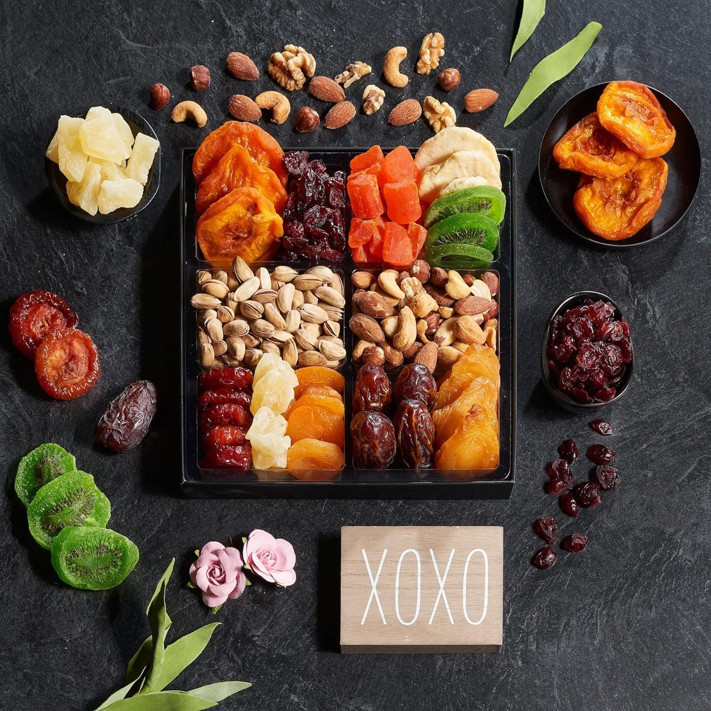 Dried Fruit & Nut Gift Box – Gourmet Snack Assortment