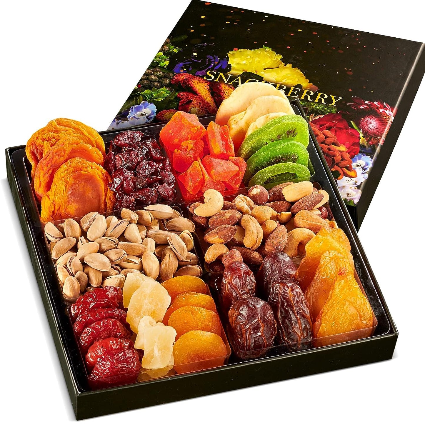 Dried Fruit & Nut Gift Box – Gourmet Snack Assortment