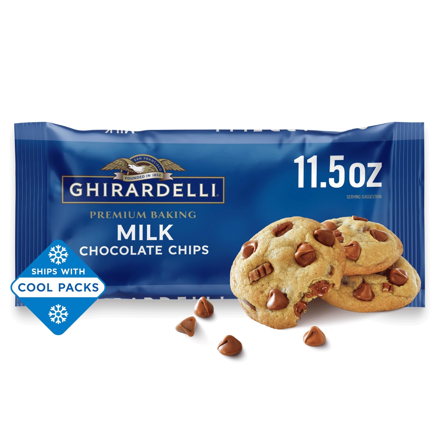 GHIRARDELLI Premium Chocolate Baking Chips