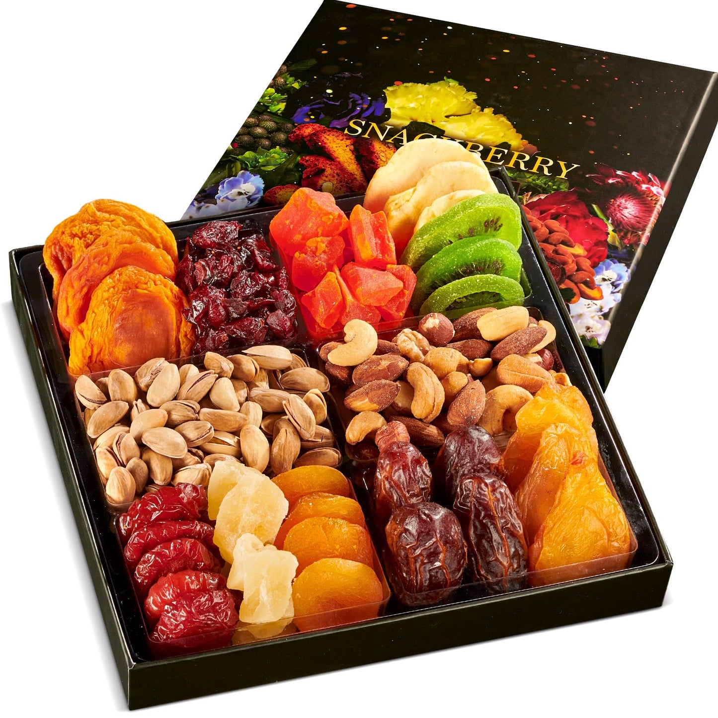 Dried Fruit & Nut Gift Box – Gourmet Snack Assortment