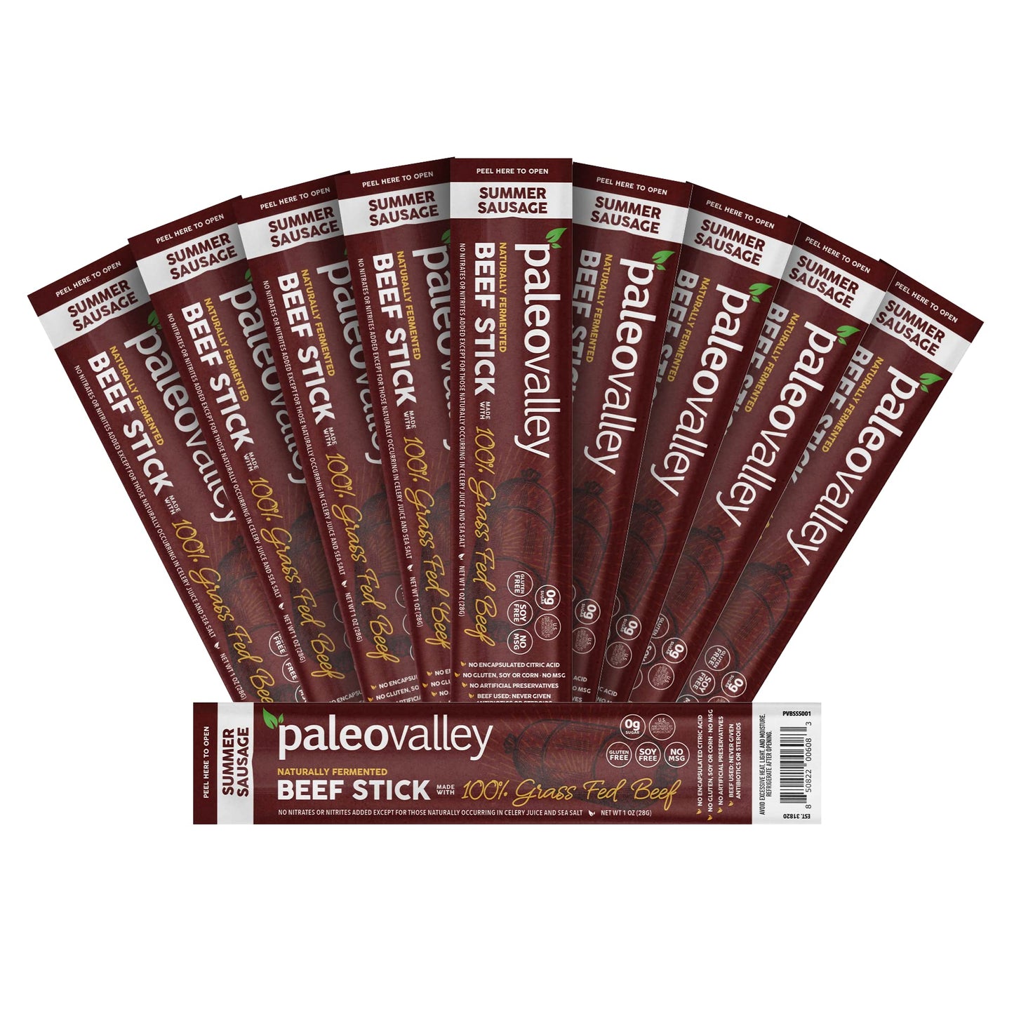 Grass Fed Beef Snack Sticks High Protein