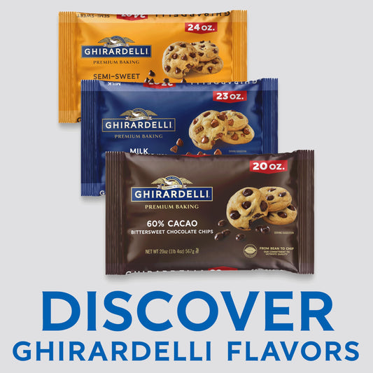 GHIRARDELLI Premium Chocolate Baking Chips