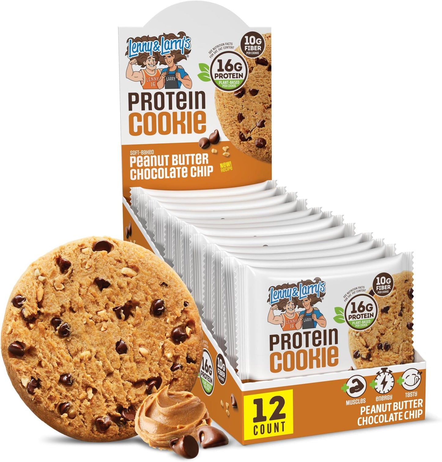 Plant Based Protein Cookies – 12 Pack