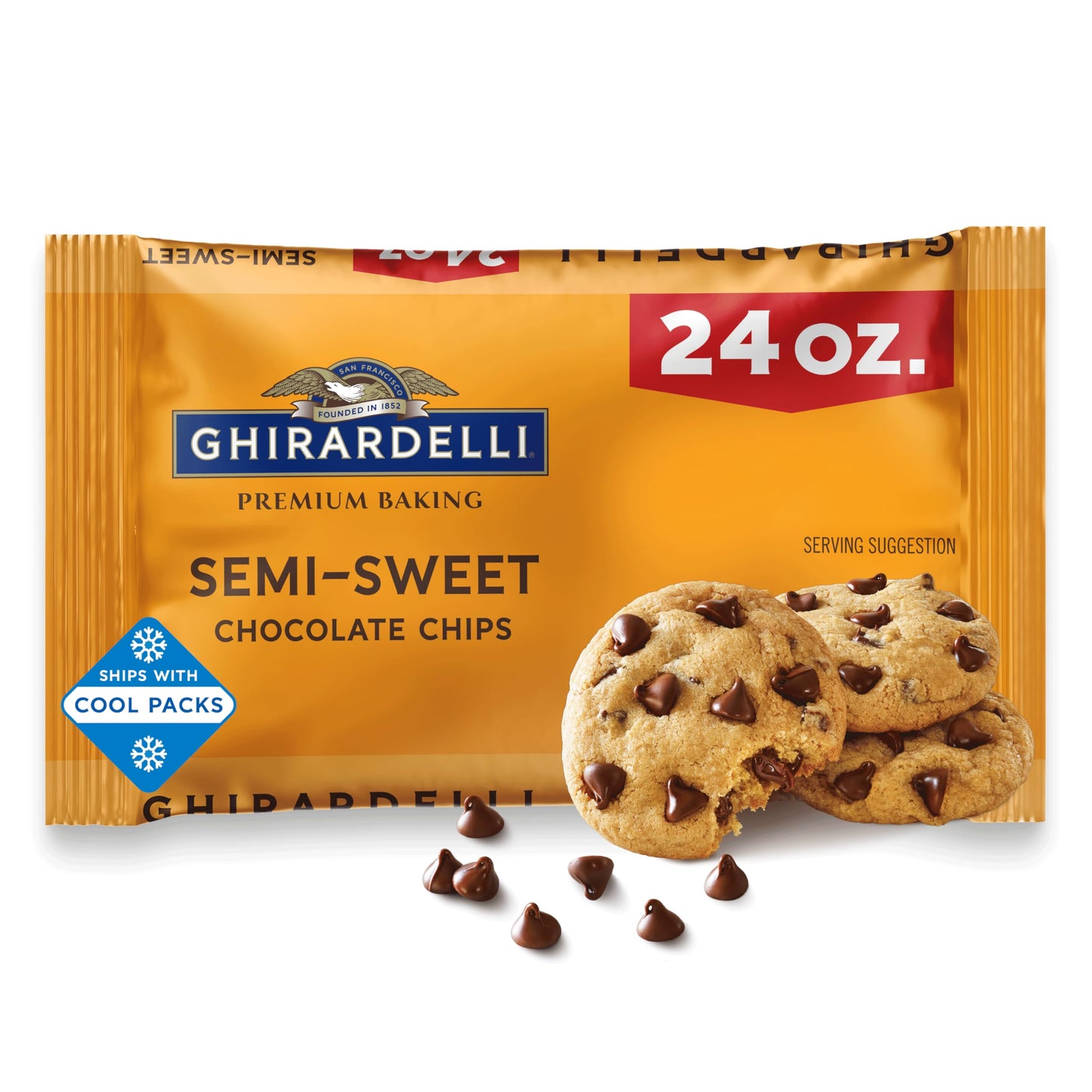 GHIRARDELLI Premium Chocolate Baking Chips