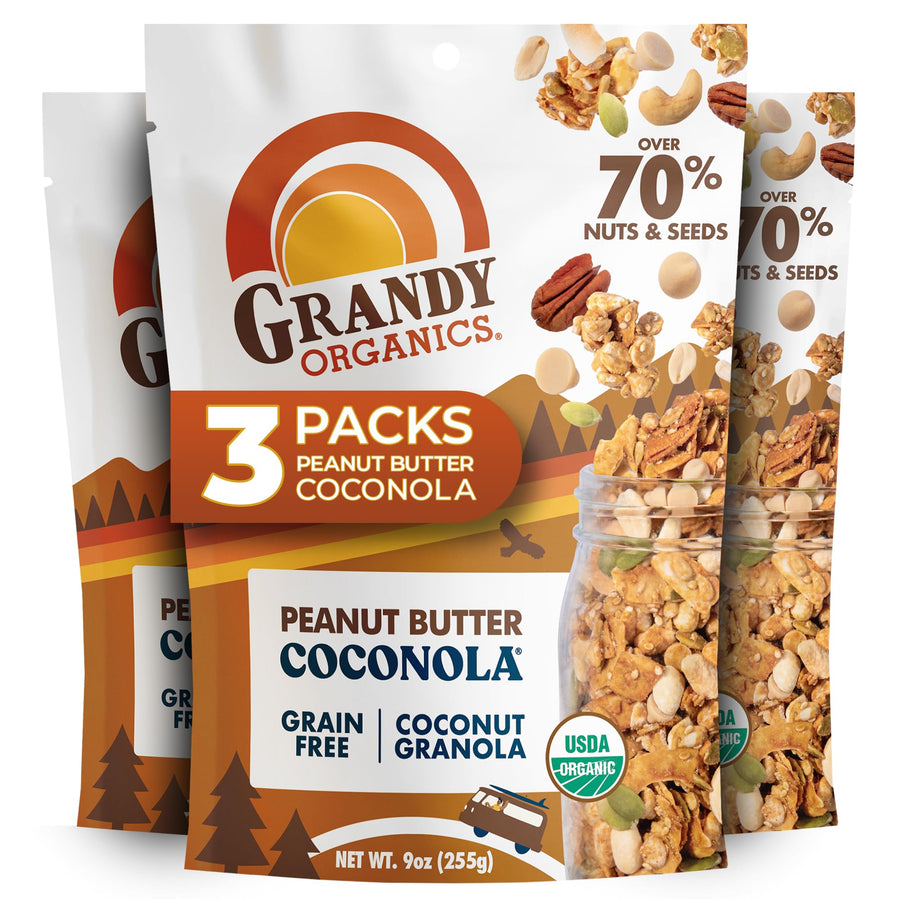 Organic Peanut Butter Coconola Granola Snack