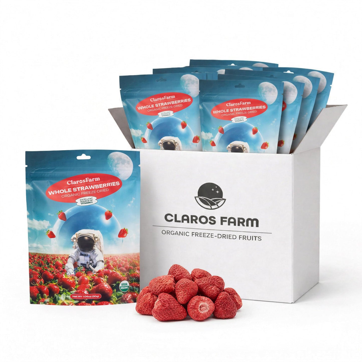 Freeze Dried Fruit Snacks – Organic No Sugar Added